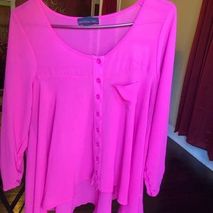 Neon Pink Shirt